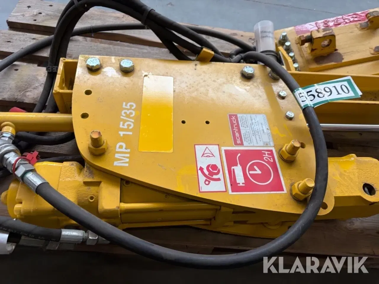 Billede 9 - Hydraulisk pælehammer Rabaud MP 15/35 - Beko MA skifte