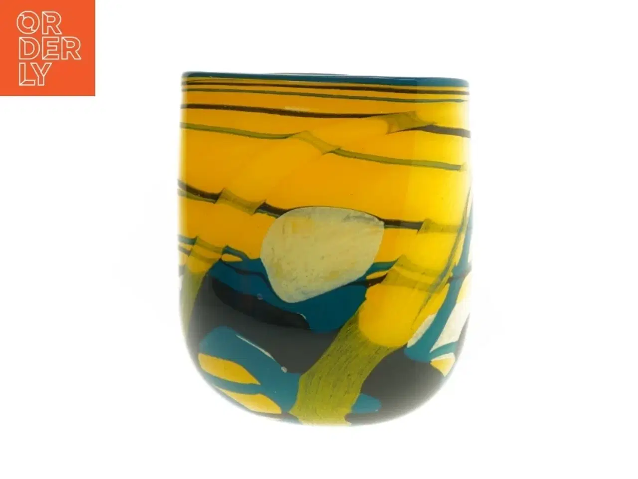 Billede 1 - Yvolux Murano Glasvase (str. 20 cm)