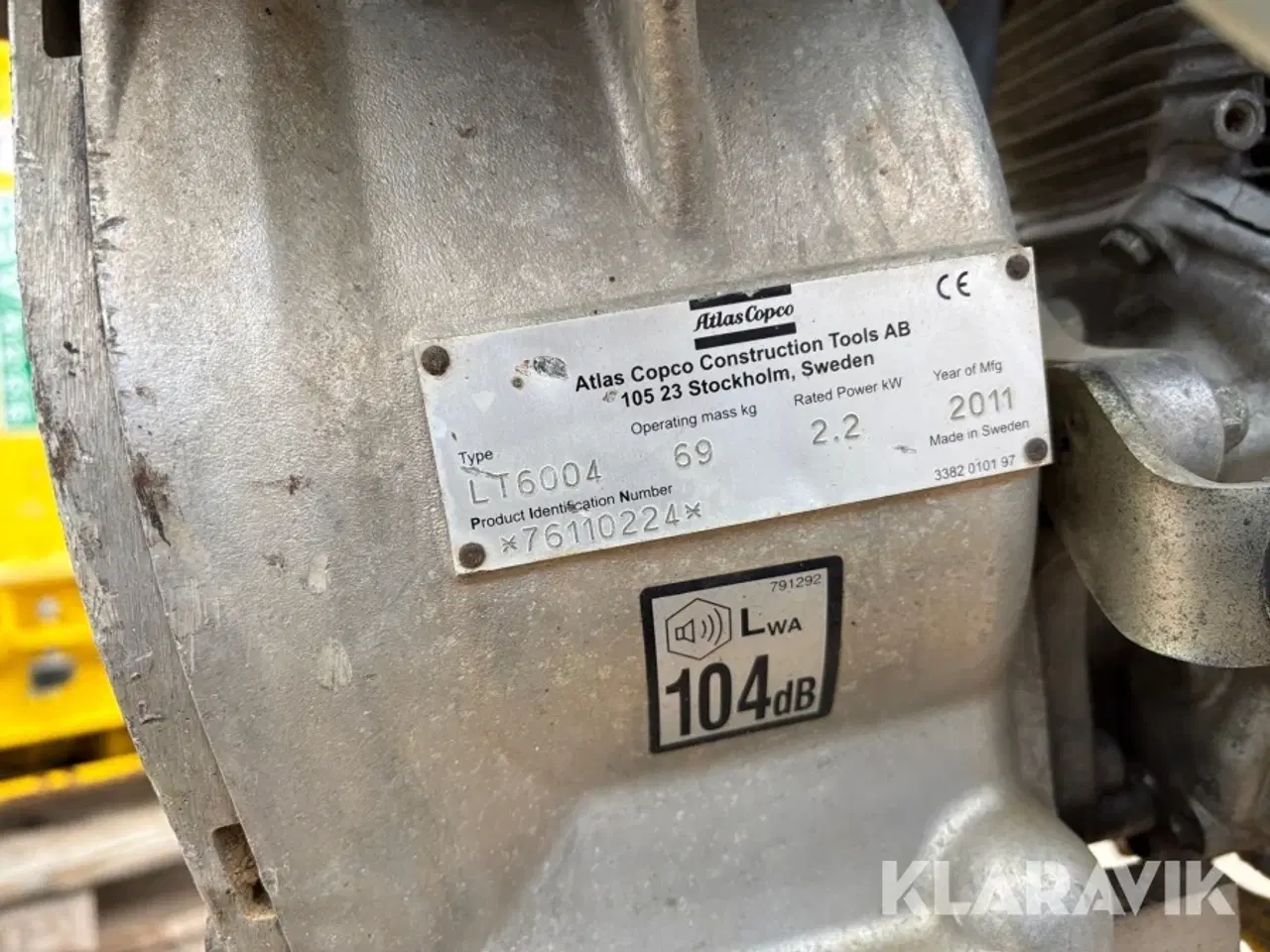 Billede 7 - Jordloppe Atlas Copco LT 6004