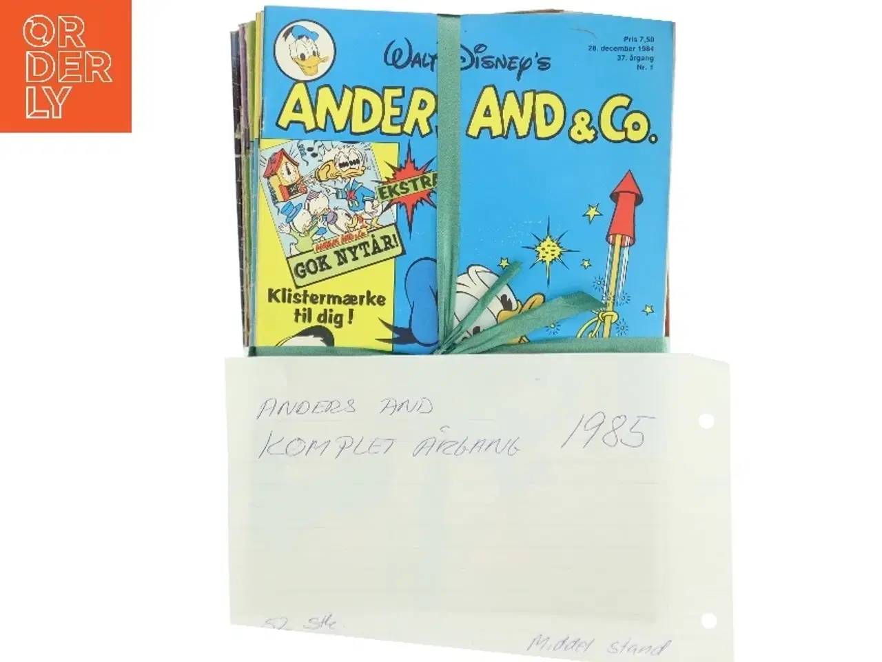 Billede 1 - Anders And & Co. Komplet Årgang 1985 (Bog)