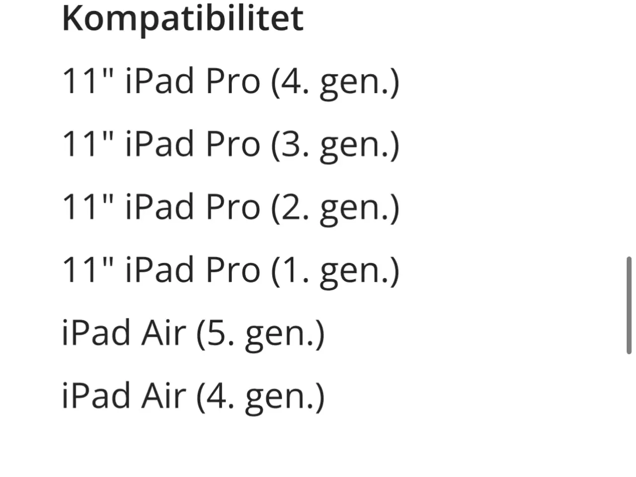Billede 7 - Magic Keyboard til iPad Air 11