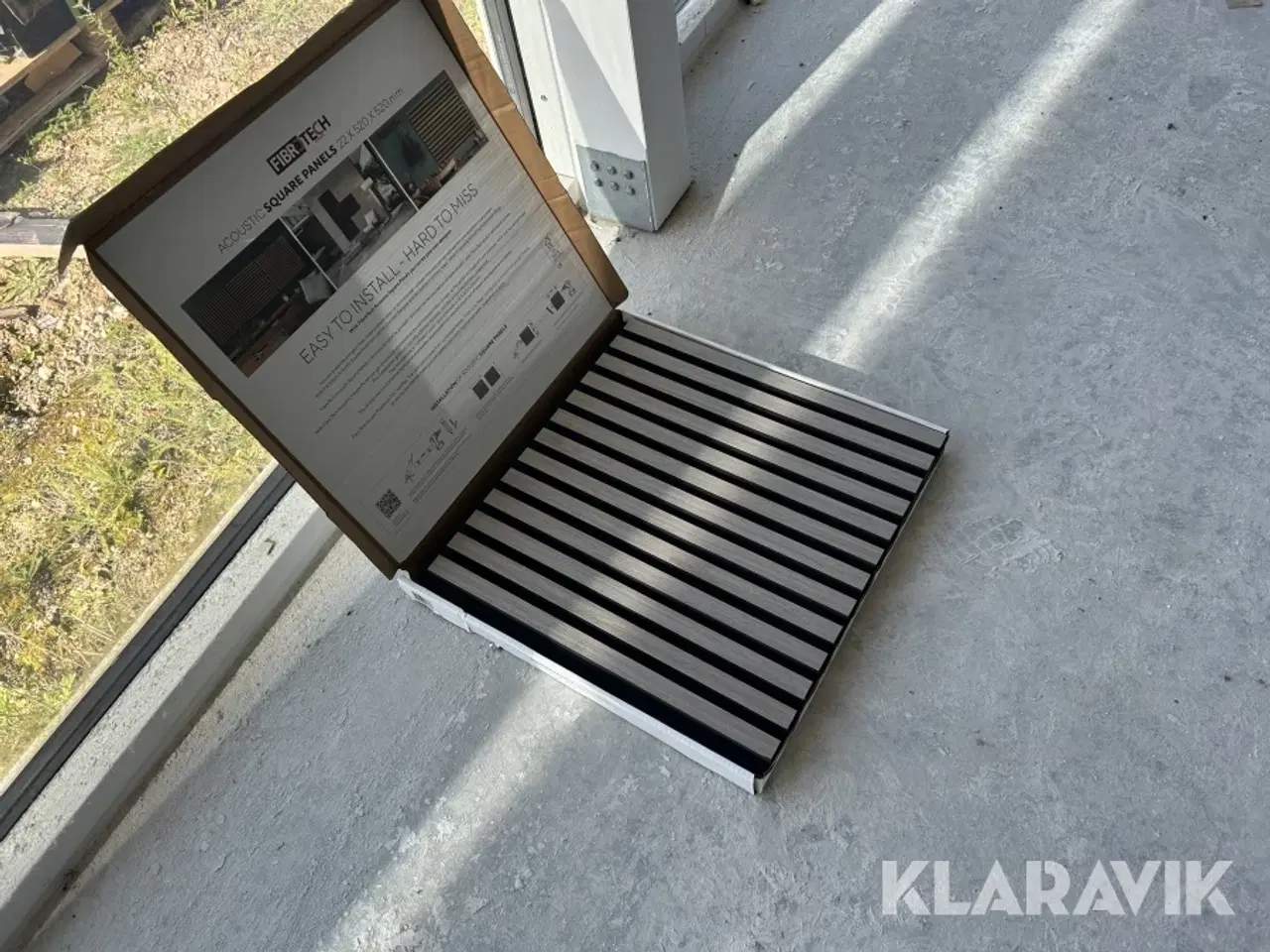 Billede 1 - Akustikpaneler Grey Oak 80 stk