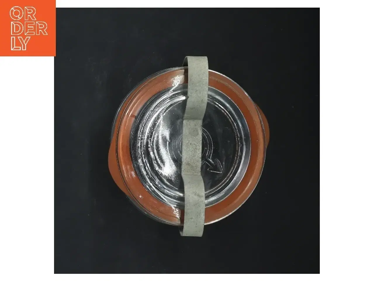 Billede 4 - Glasbeholder med låg (str. 13x15 cm)