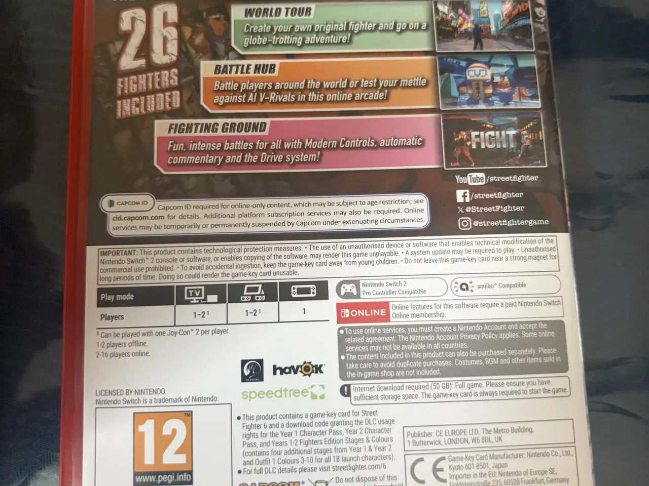 Billede 2 - Street fighter 6 Nintendo switch 2 