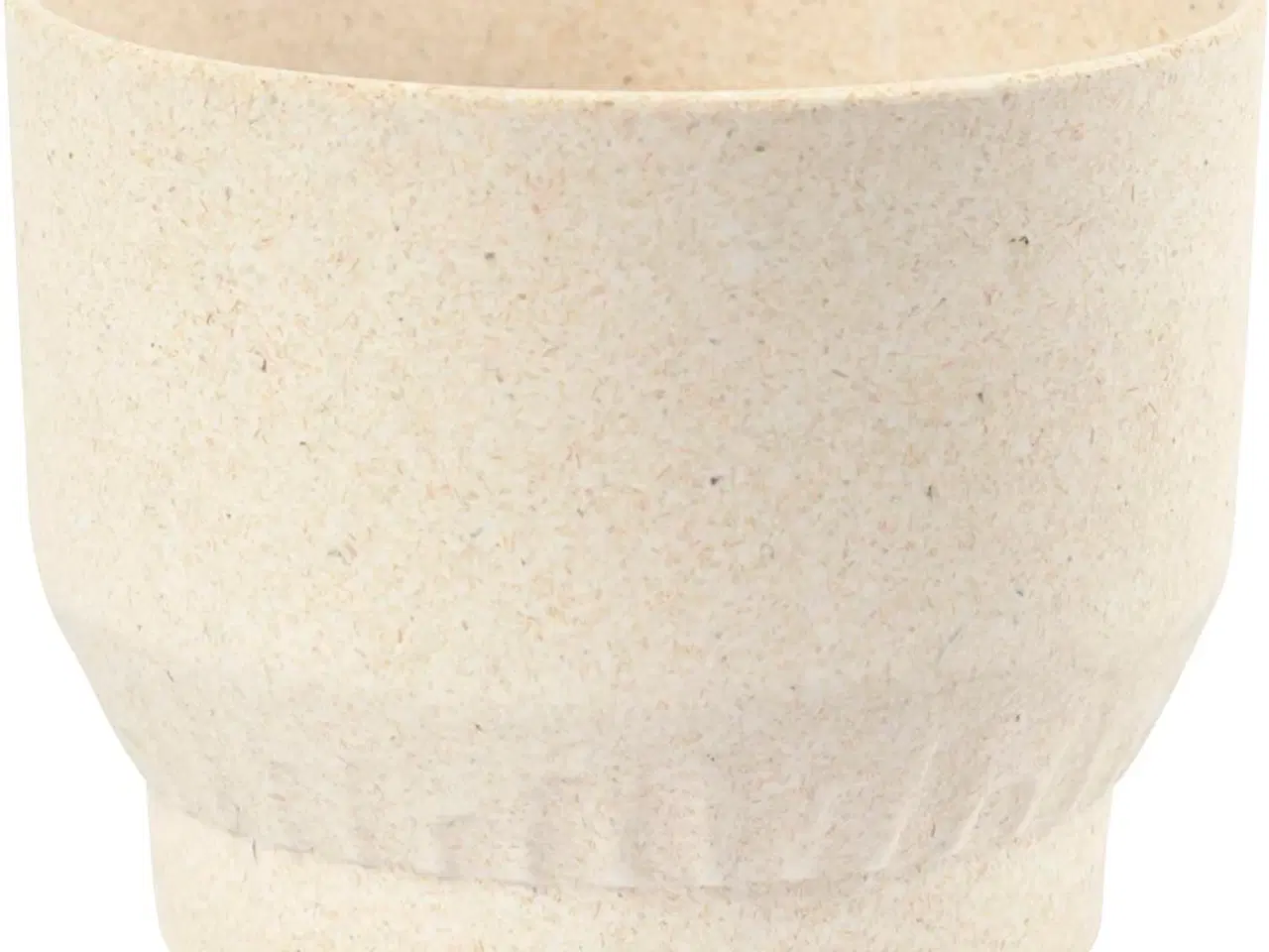 Billede 1 - Elegant Plissé Skål til Urtepotteskjuler 12 cm