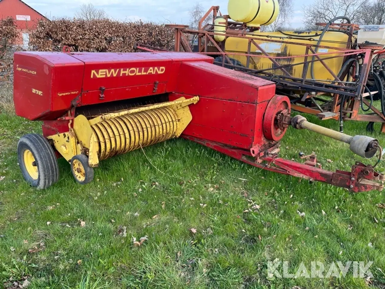 Billede 4 - Småballepresser New Holland 276 Super hayliner