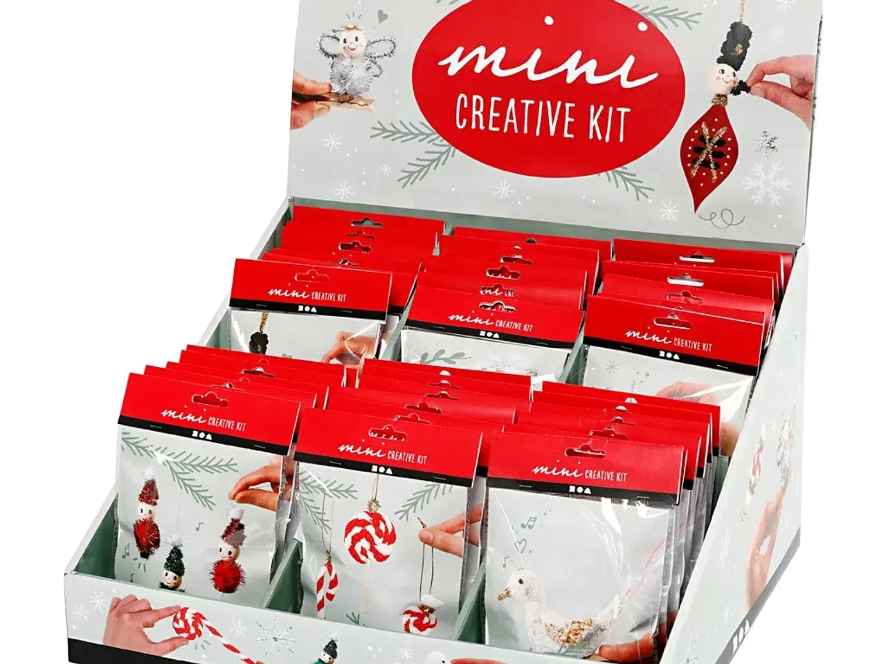 Billede 1 - Borddisplay med Mini DIY Kit til Kreative Børn