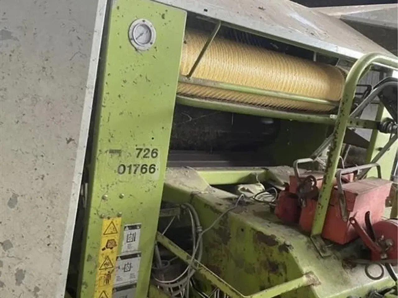 Billede 4 - CLAAS ROLLANT 255 RC UNIWRAP velholdt. Kun presset 28.000 baller