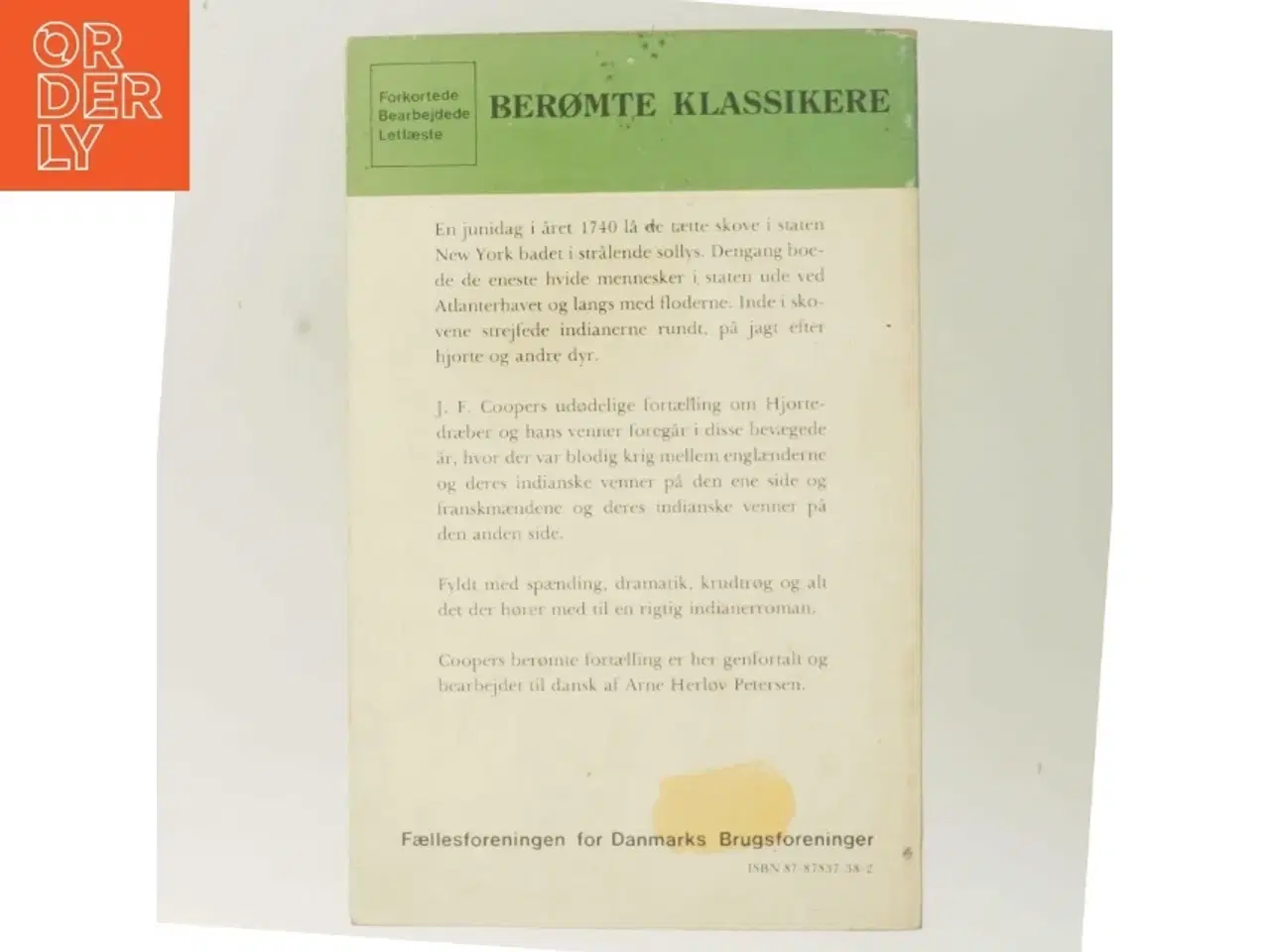 Billede 3 - Hjortedræber af J.F. Cooper (Bog)