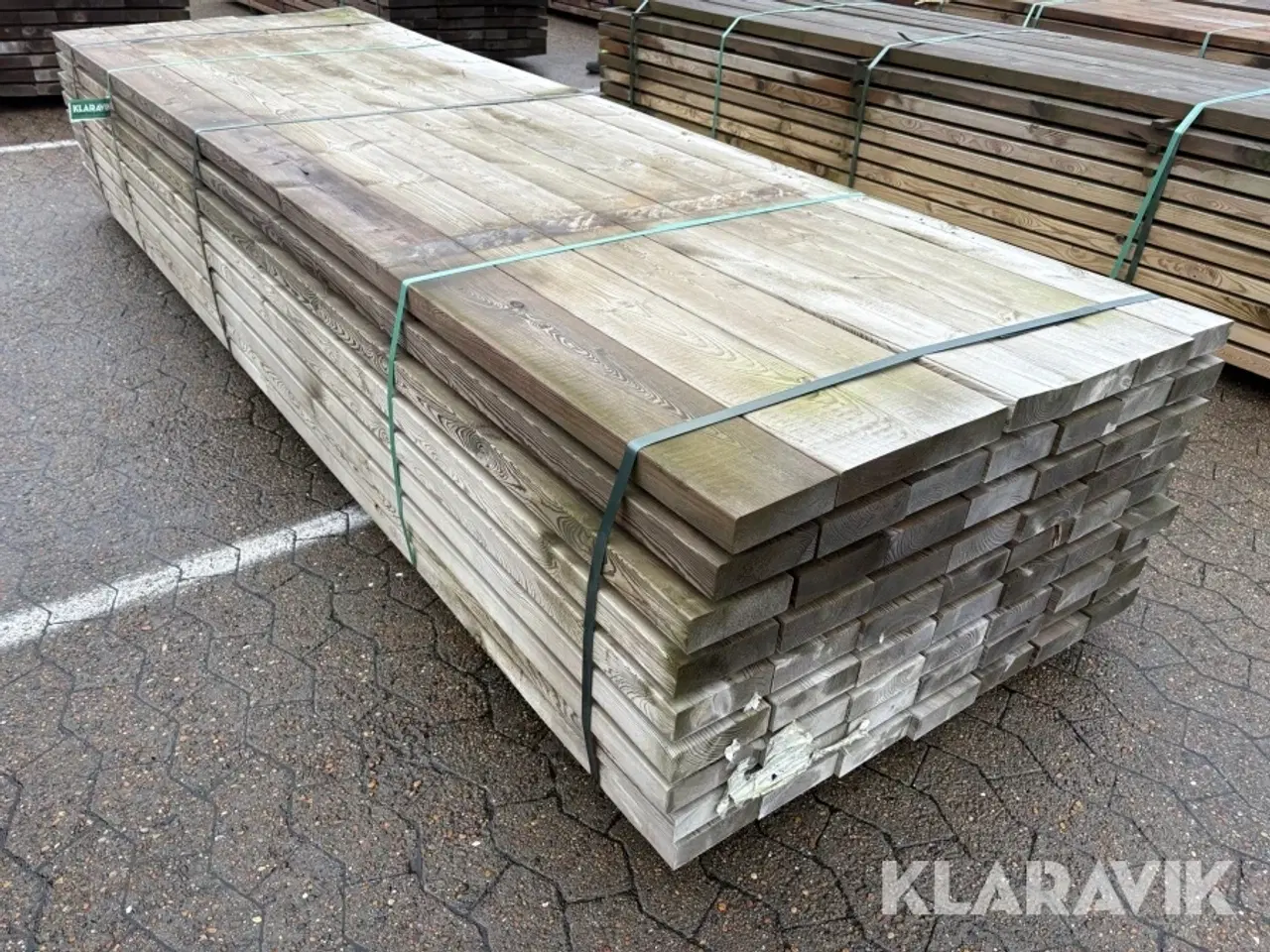 Billede 4 - Trykimprægnerede Reglar - 63 styks