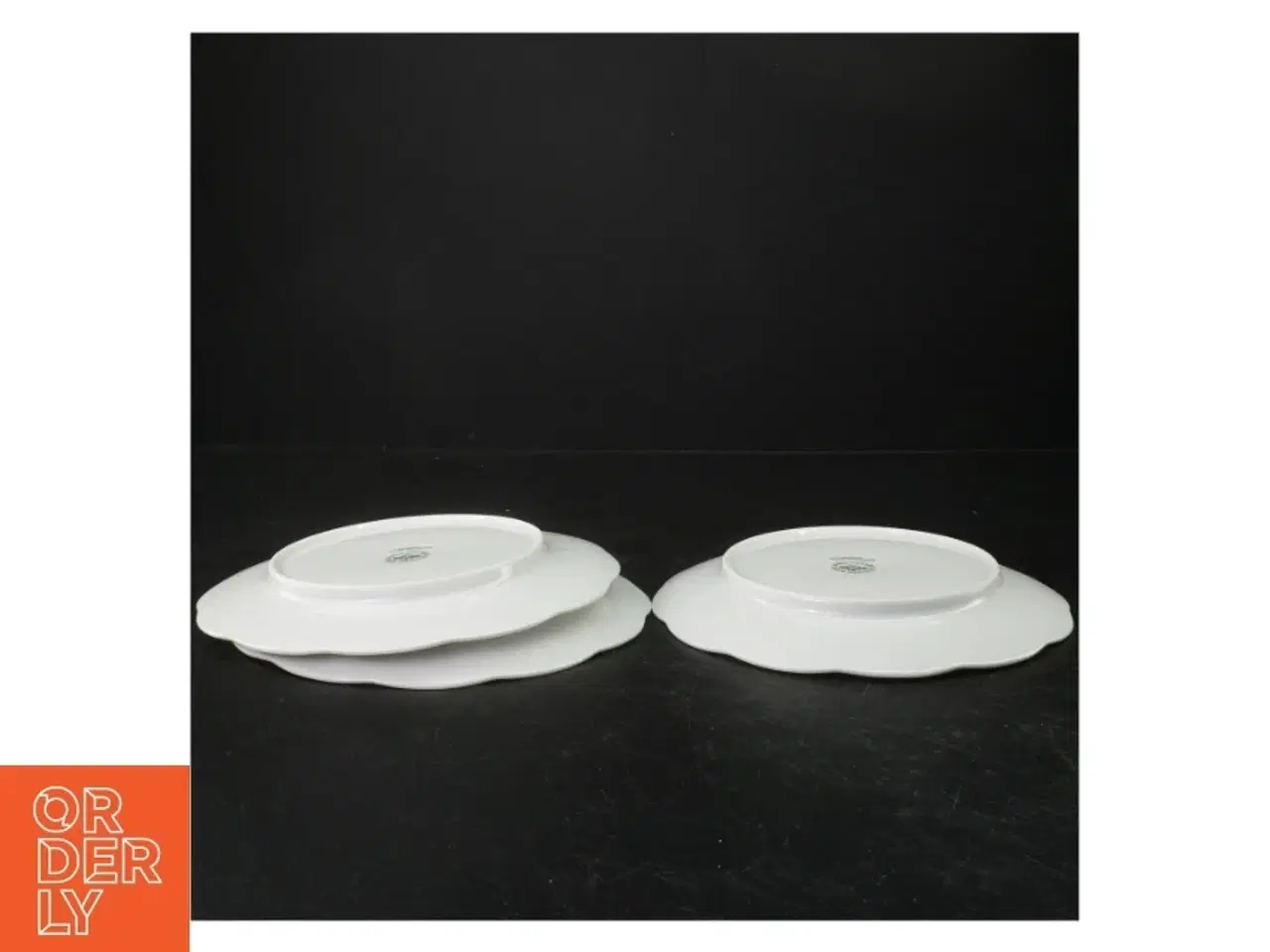Billede 3 - Porcelænstallerkner med guldkant fra Rosenthal (str. Ø. 21 cm. 3 styk)