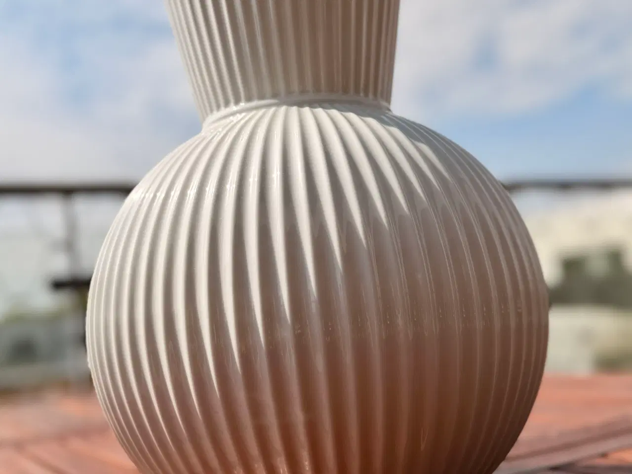 Billede 4 - Lyngby Porcelæn Tura vase 34 cm
