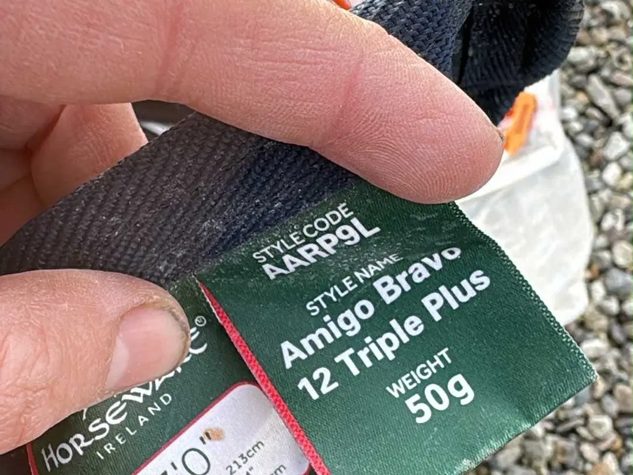 Billede 3 - Amigo bravo 12 tripple plus 50g inkl hals str 160