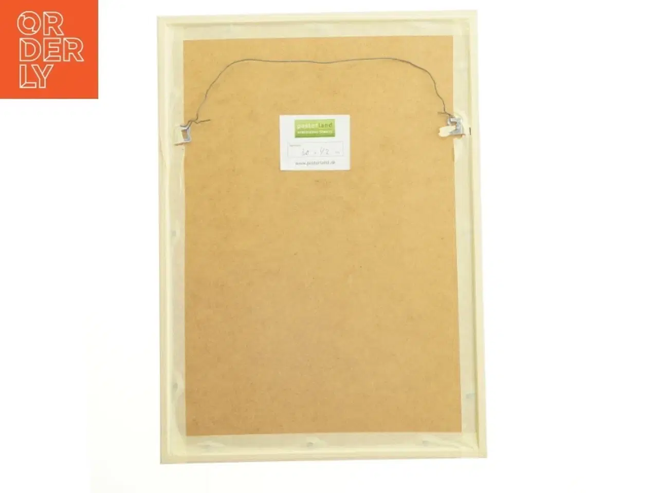 Billede 3 - Plakat med træmotiv i ramme (str. 30x42 cm)