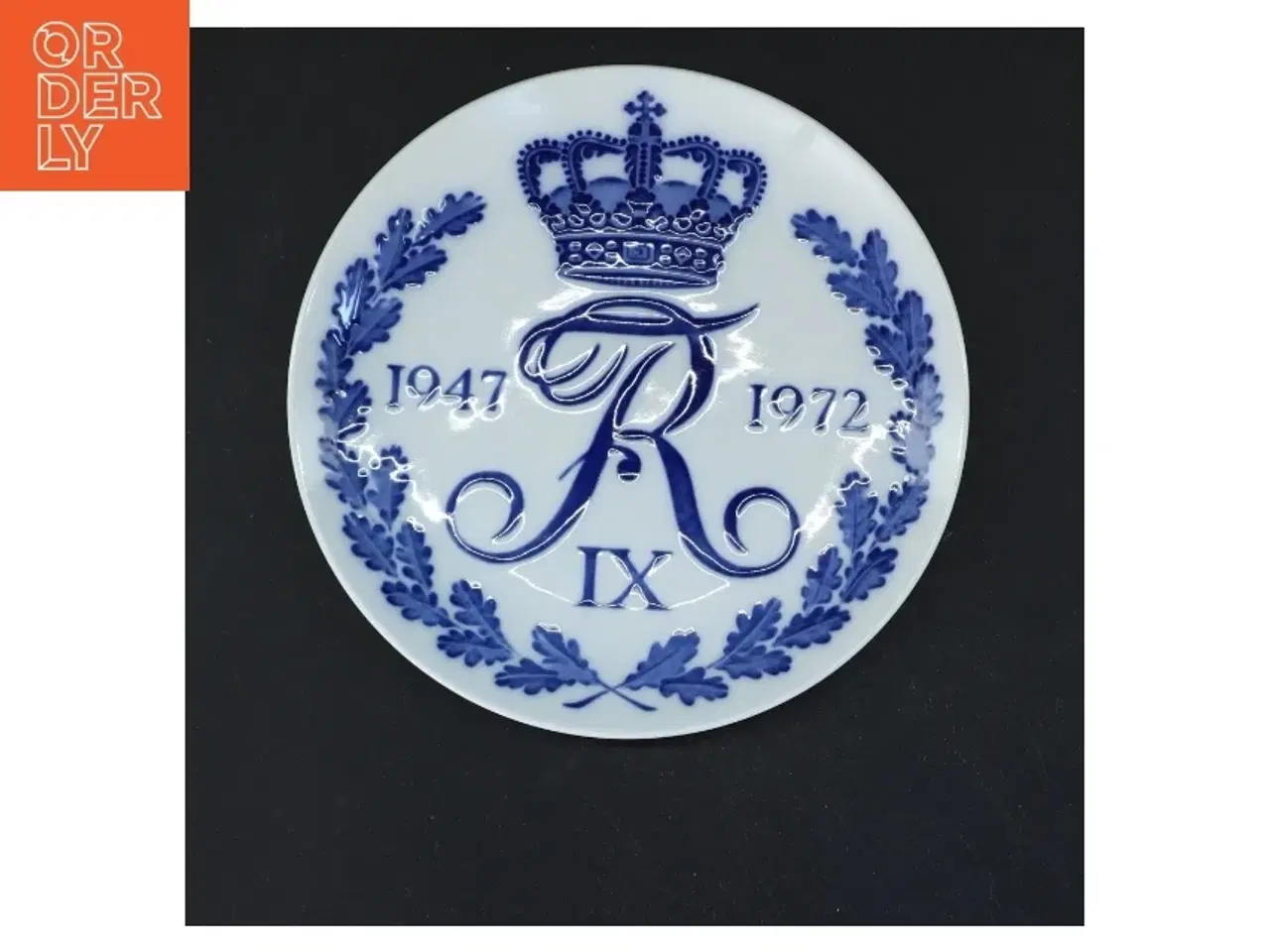 Billede 1 - Royal Copenhagen jubilæumstallerken fra Royal Copenhagen (str. Ø 18 cm)