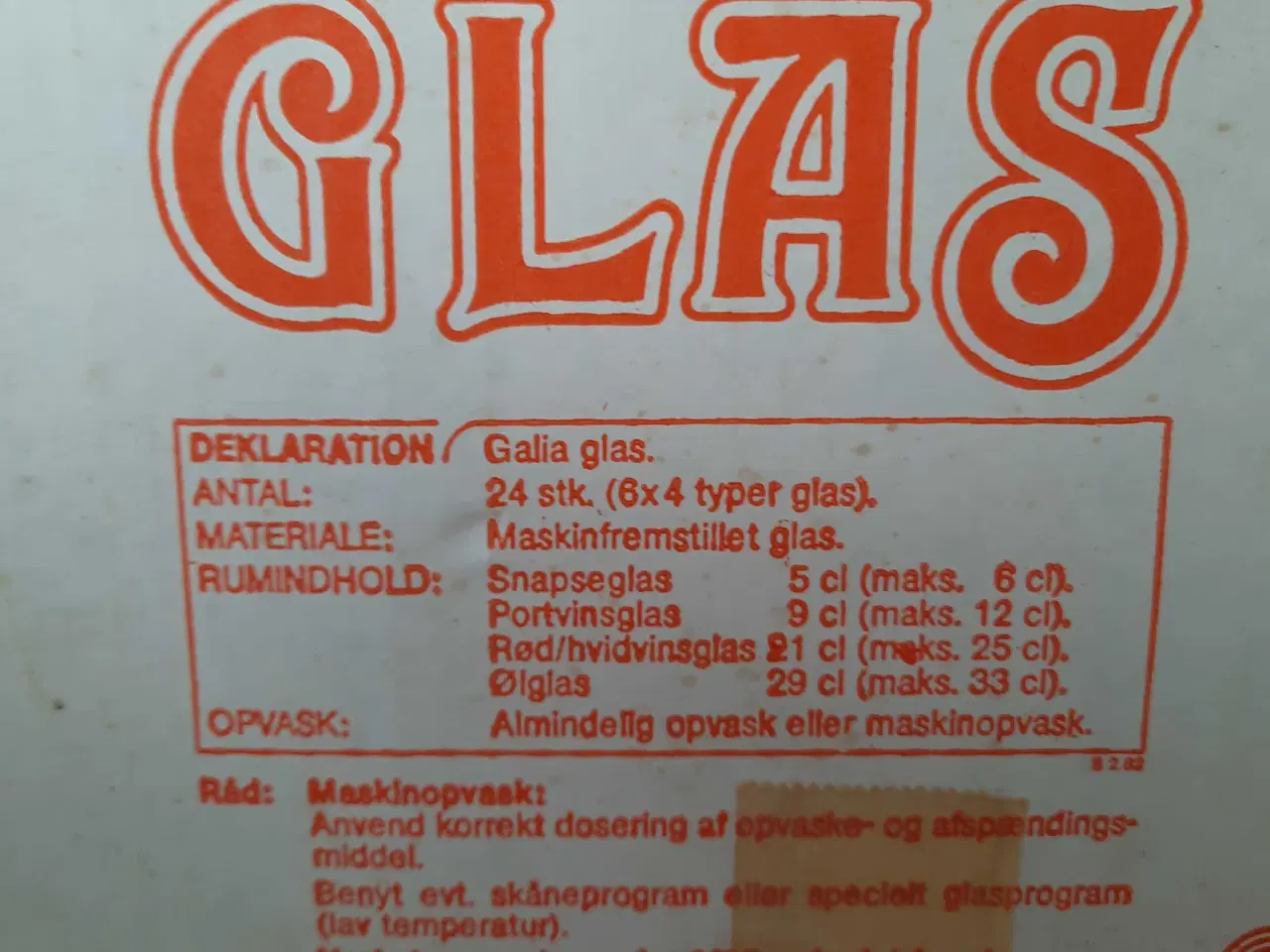 Billede 2 - Galia glas fra Durobor, 79 stk.