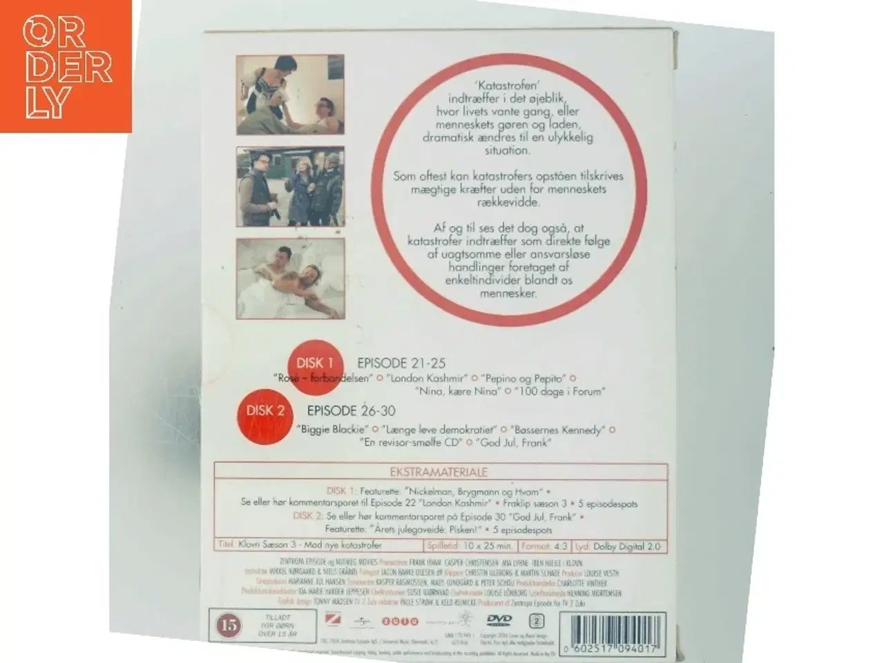 Billede 3 - Klovn, 3.sæson med Frank Hvam (DVD)