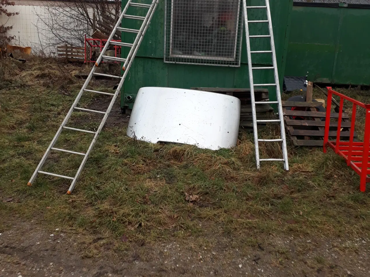 Billede 2 - Diverse stiger i Træ, Jern, og Allu. 2-8 meter, 