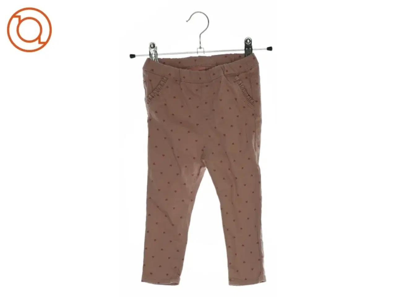 Billede 1 - Cowboy bukser med hjerter fra H&M (str. 86)