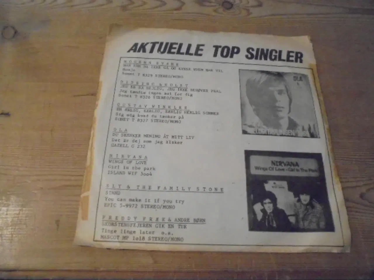 Billede 2 - Single: Dissing & Holst – Du lille svale