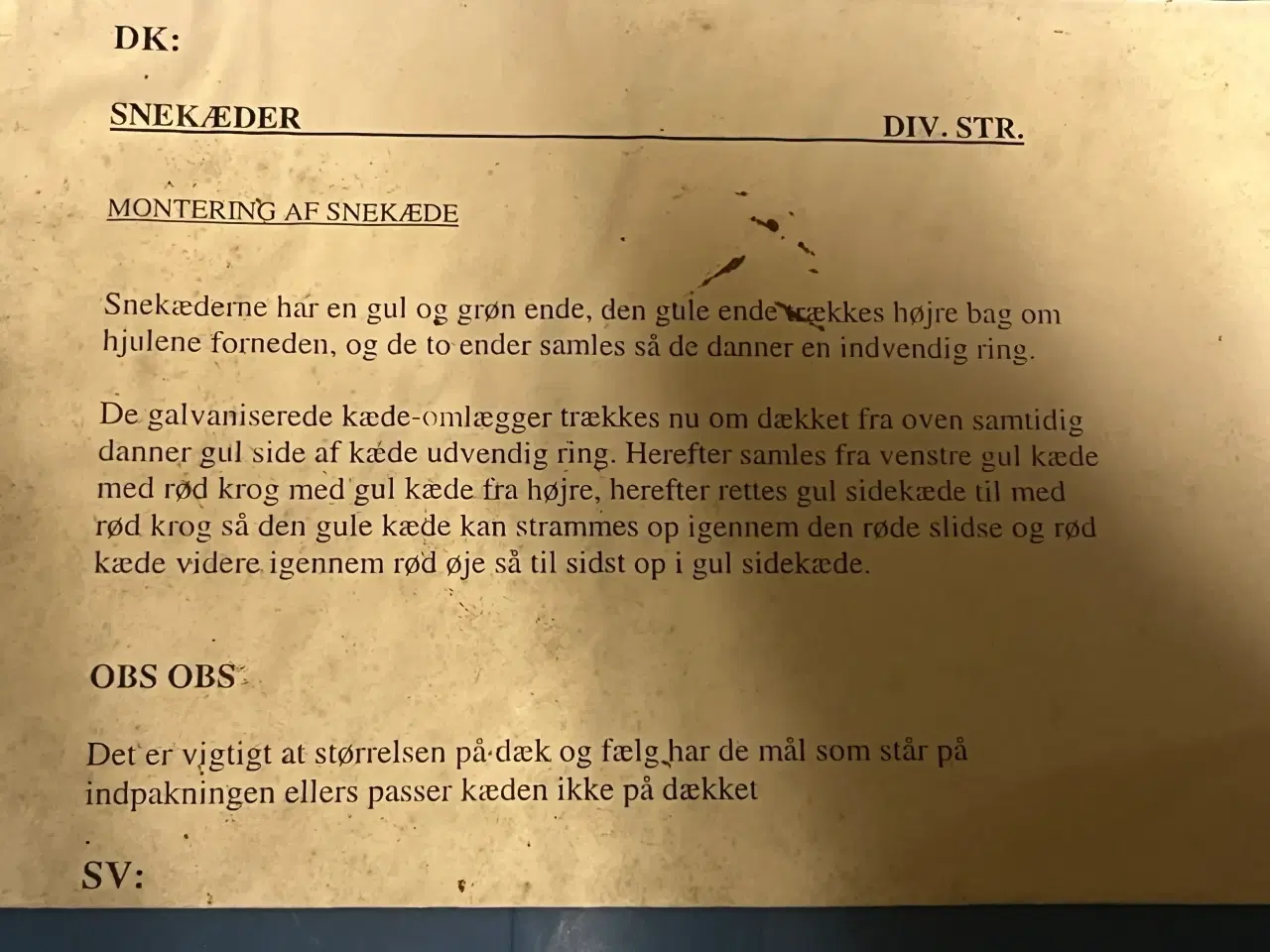 Billede 4 - Snekæder str. 100 Branford 