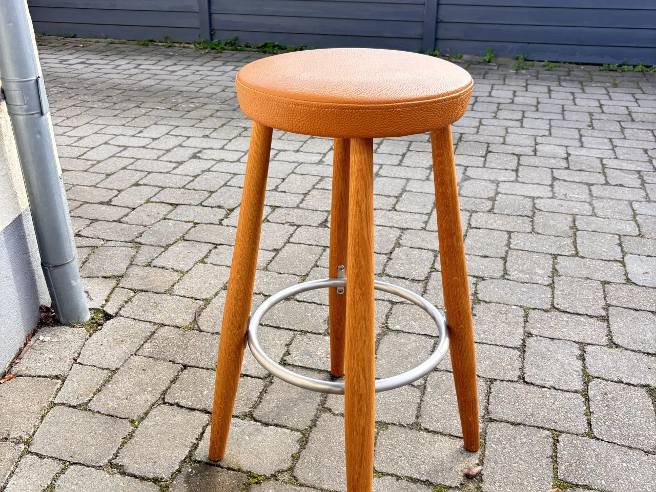 Billede 2 - CH56 Barstol EG/OLIE - Hans J. Wegner høj model 