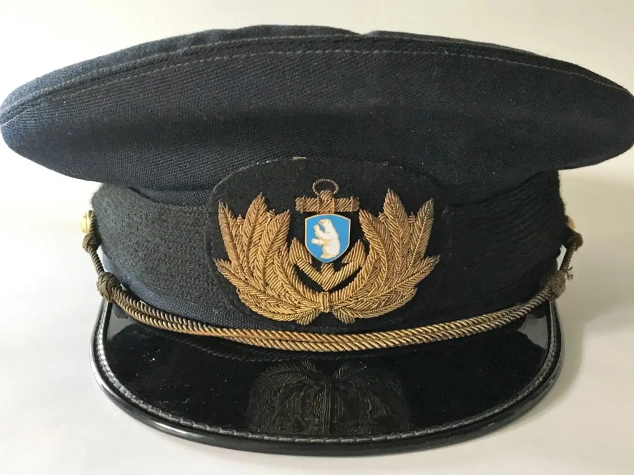 Billede 3 - Emalje emblem til kasket Grønlandsk Fiskerkontrol