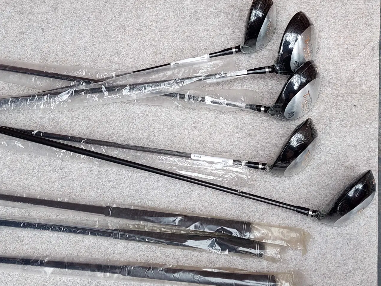 Billede 9 -  10 stk Køller og jern. Heraf 5 køller og 5 jern