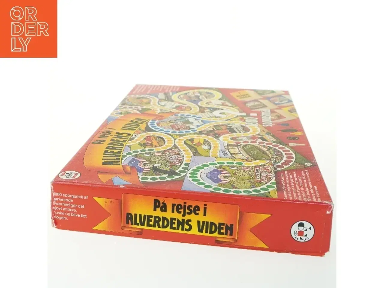 Billede 2 - Brætspil 'På rejse i alverdens viden' fra Danspil (str. 45x27 cm)