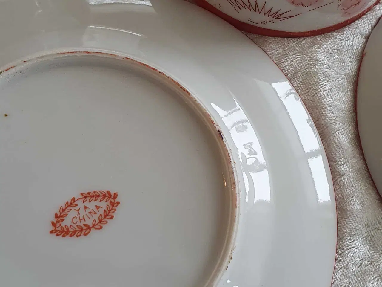 Billede 8 - China kop og tallerken 