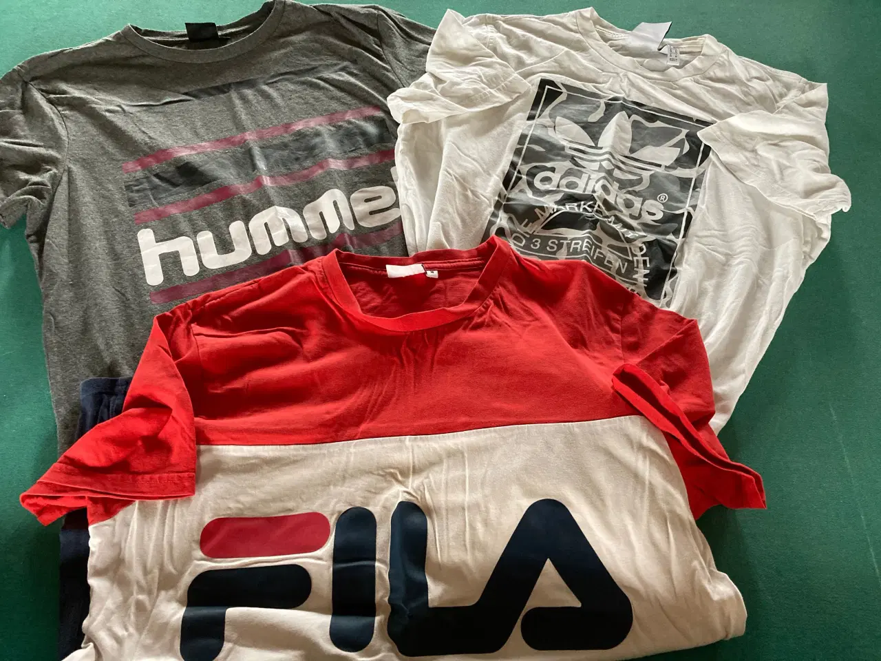 Billede 1 - 3 T-shirt, Hummel, Adidas, Fila