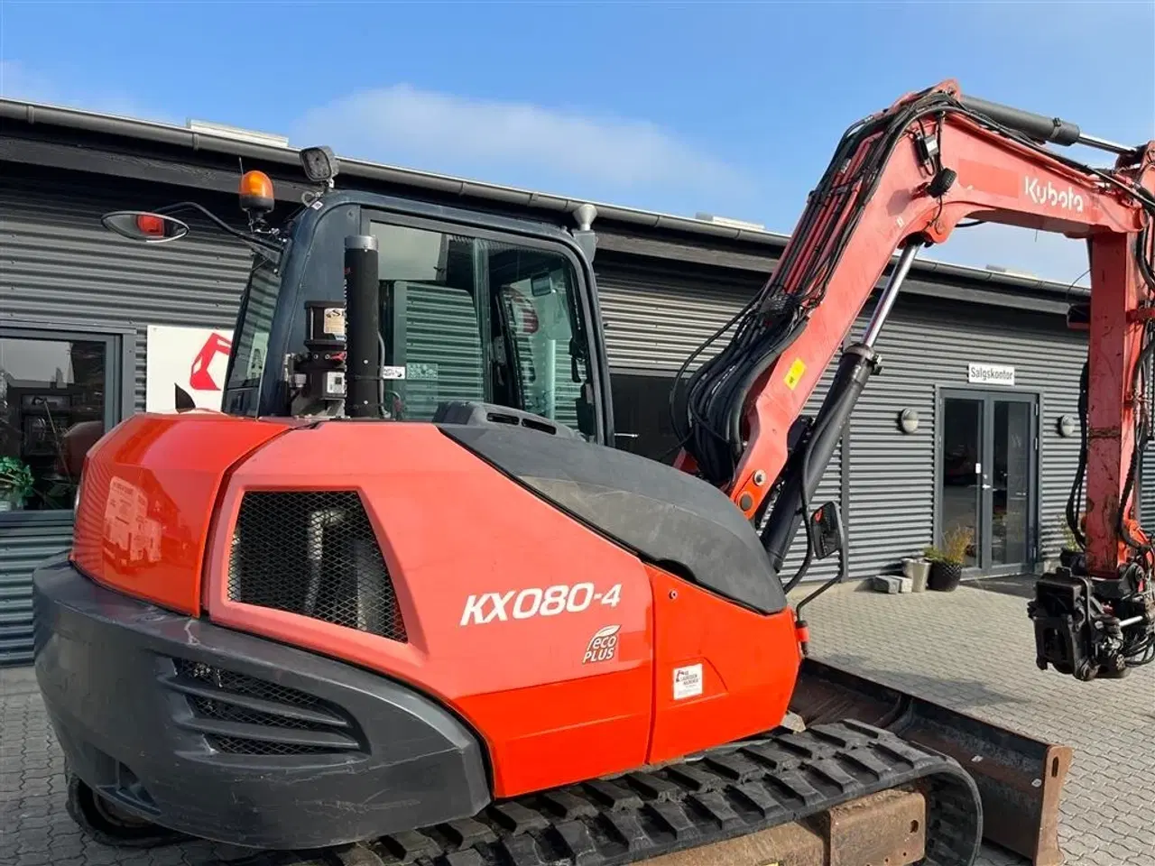 Billede 18 - Kubota KX080-4 Rotortilt centralsmørring