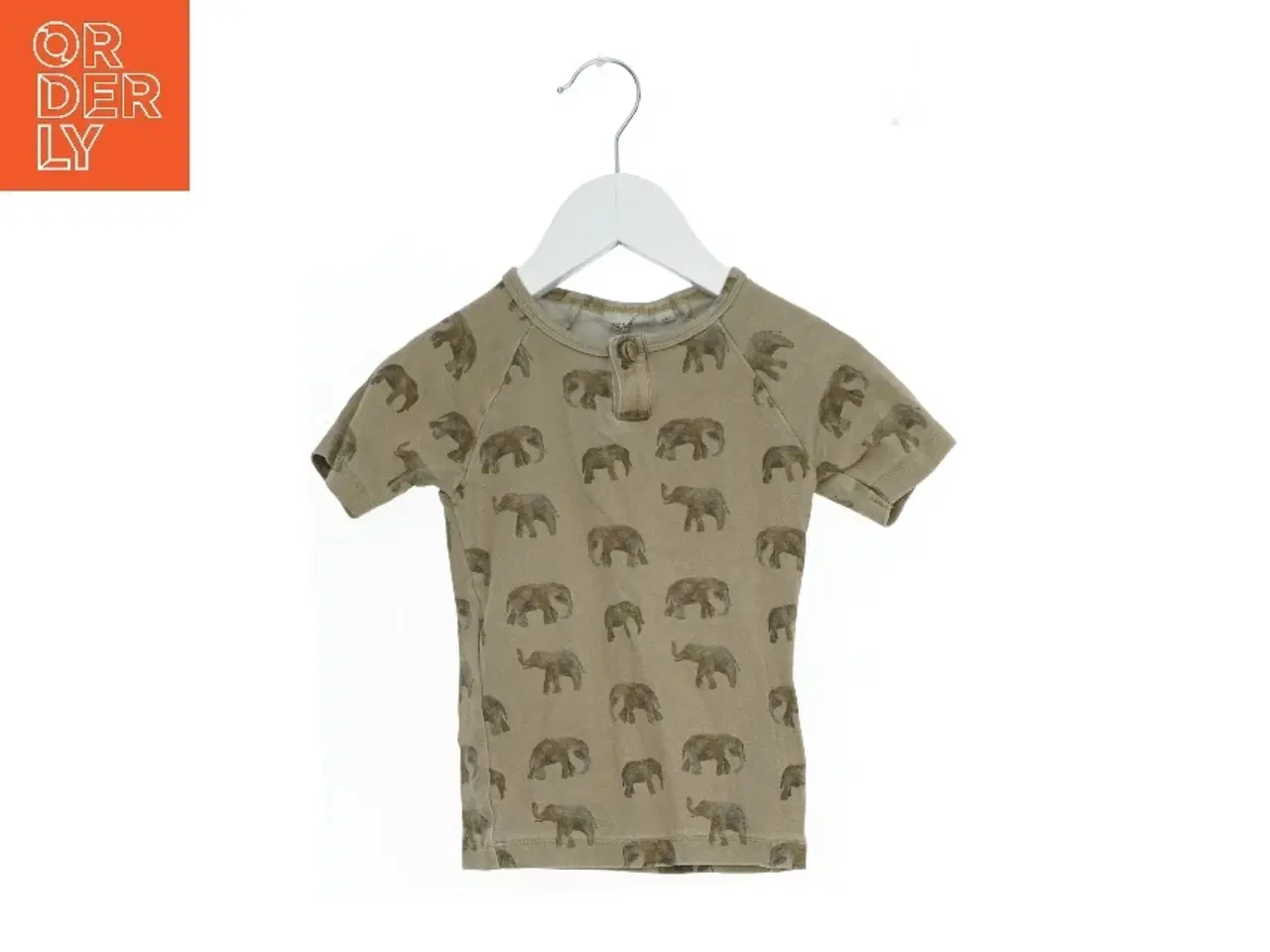 Billede 1 - Børne T-shirt med elefantprint fra Lil atelier (str. 104)