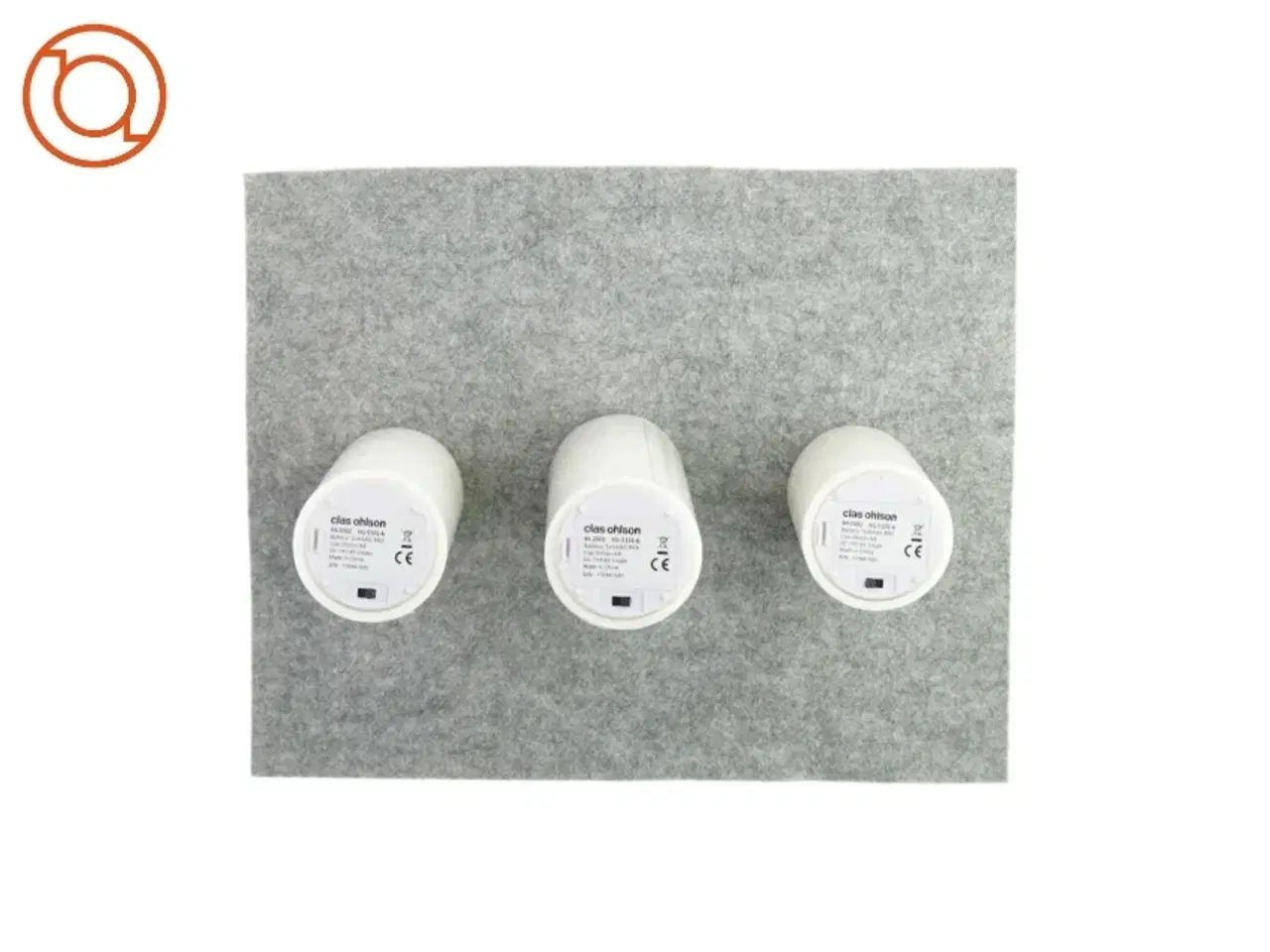 Billede 3 - LED Bloklys (3 stk) fra Clas Ohlson (str. Ø:7/H: 13, 15 og 10 cm)