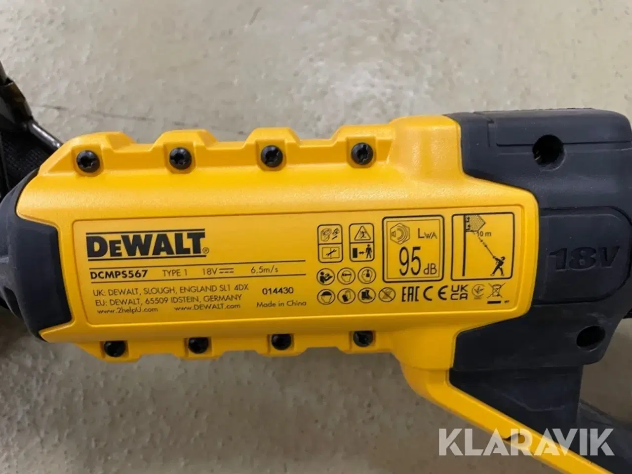 Billede 5 - Stangsav DEWALT DCMPS567N