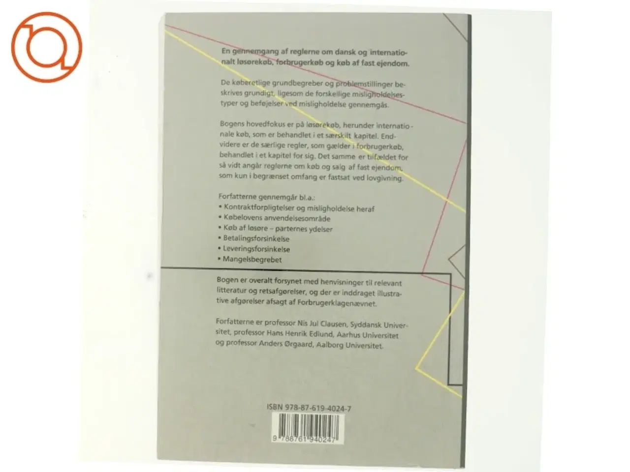 Billede 3 - Købsretten af Hans Henrik Edlund (Bog)