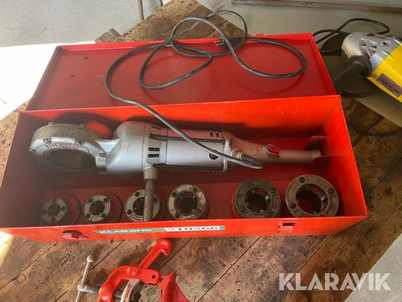 Billede 3 - Gevindskæremaskine Ridgid 700 bærbar