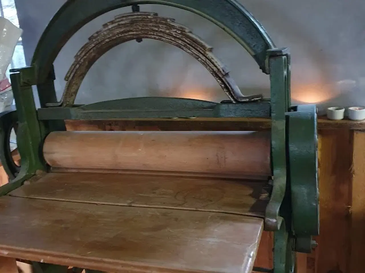 Billede 5 - Gammel tøjrulle - støbejern