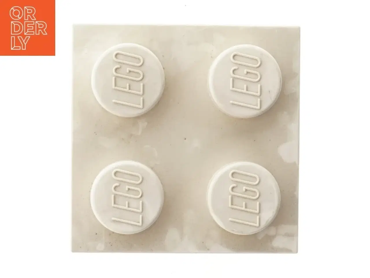 Billede 3 - Hvid LEGO opbevaringskasse fra LEGO (str. 25x25x15,5 cm)