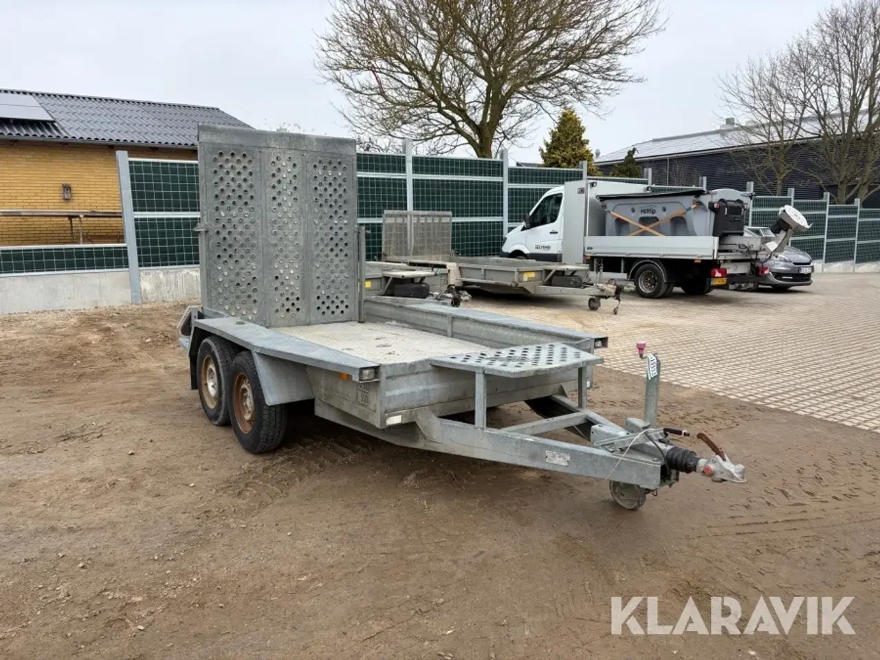 Billede 7 - Maskinetrailer Gewe 2700GV 2700kg - 2-akslet