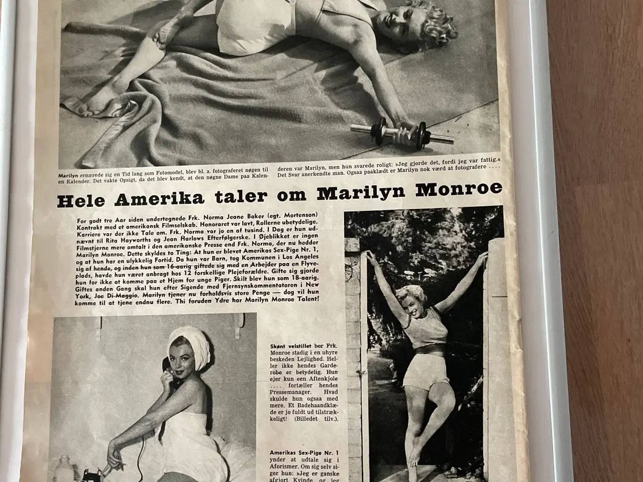 Billede 1 - Amerika taler om Marilyn Monroe