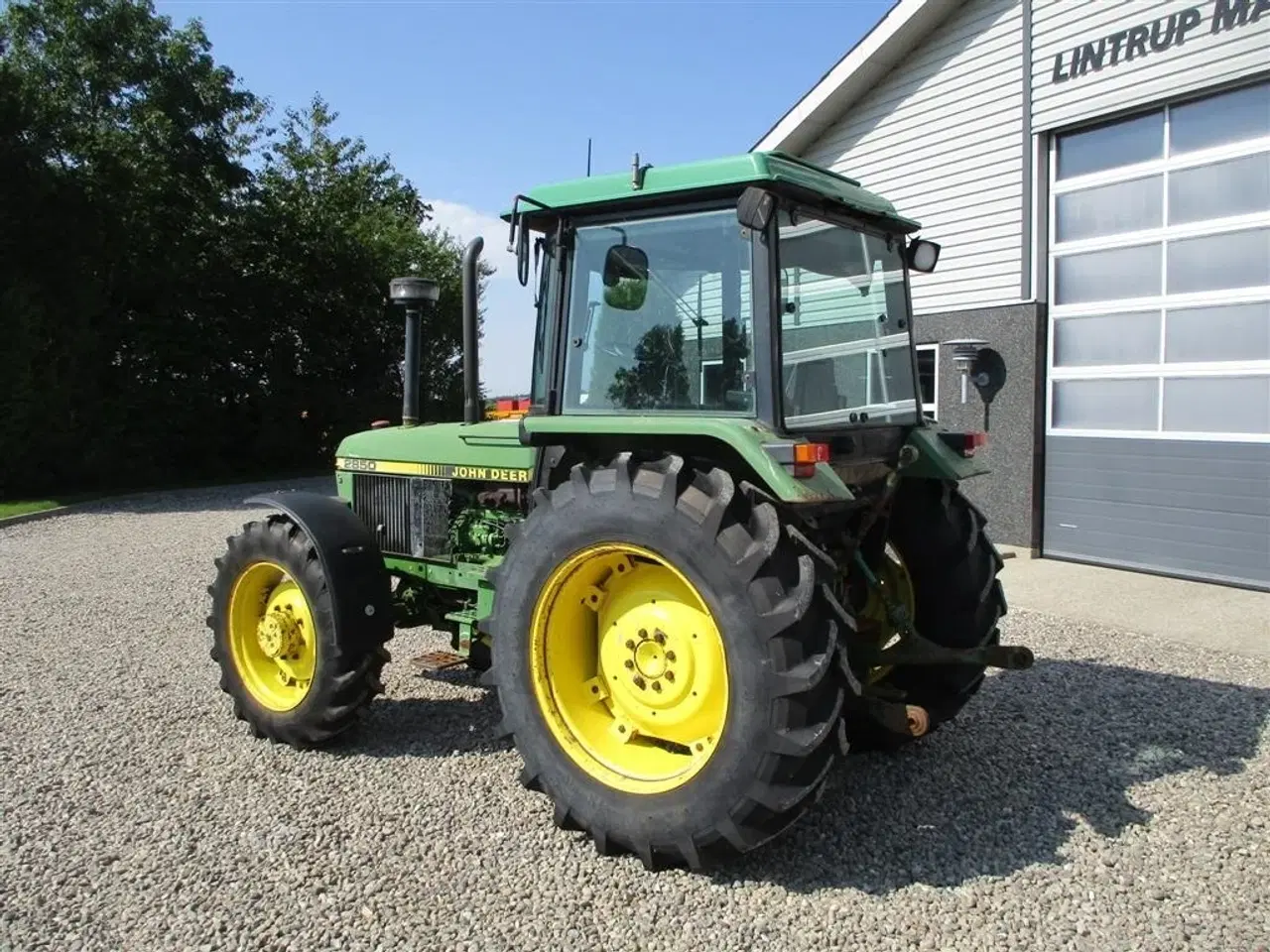 Billede 3 - John Deere 2850 TURBO Med nye bagdæk