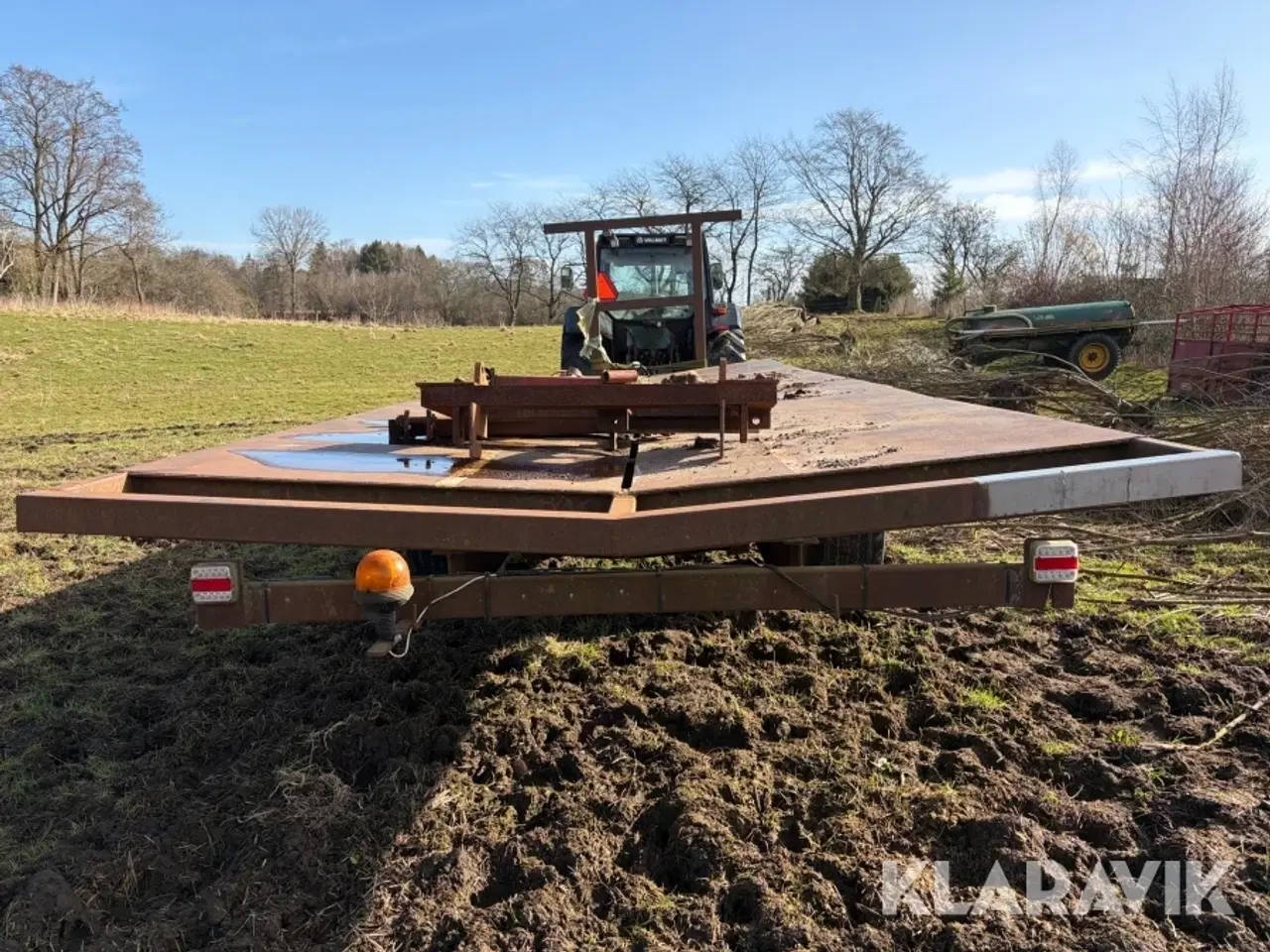 Billede 5 - Landbrugsvogn med hydraulisk vogn bremse