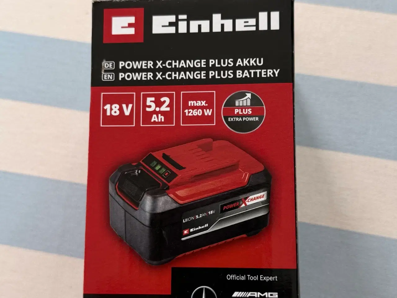 Billede 2 - Einhell, Batteri, 18 V/5,2 Ah, Power X-Change Plus