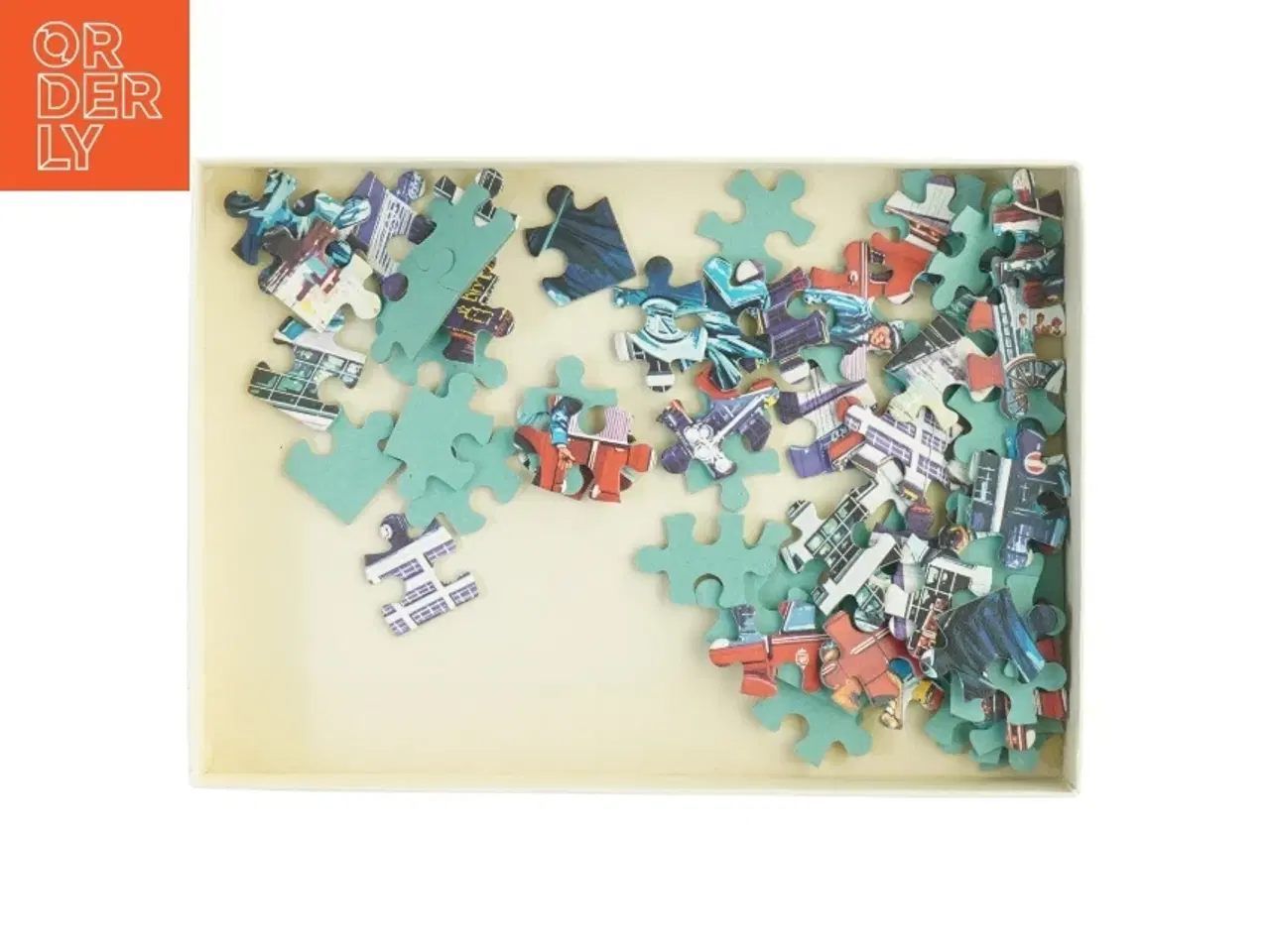 Billede 5 - Jumbo puslespil 70 brikker (str. Kassen 33 x 22,5 cm)