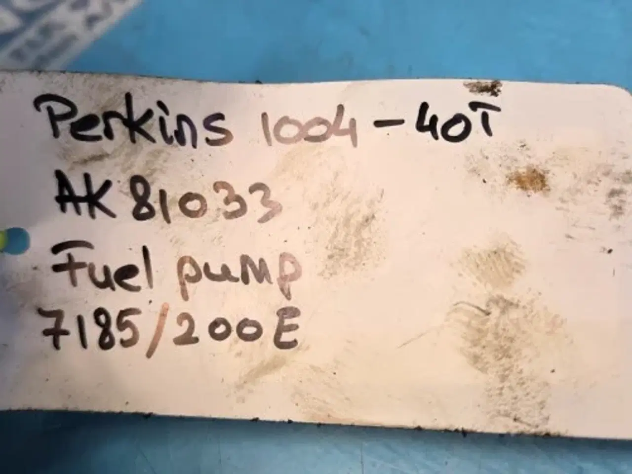 Billede 9 - Perkins 1004-40T Brændstofpumpe 7185/200E