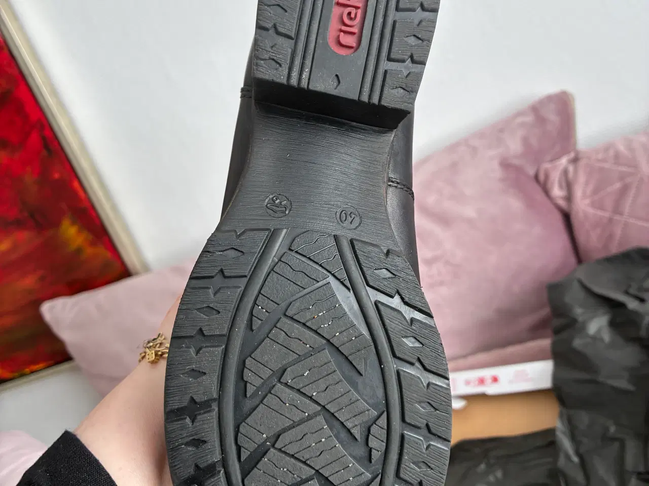 Billede 3 - Støvler med bred skafte/elastik