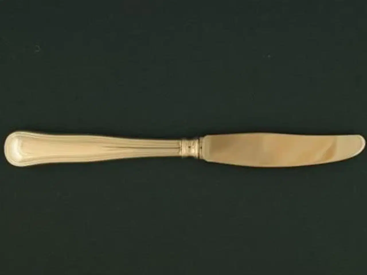 Billede 1 - Dobbeltriflet Frokostkniv 18½ cm.