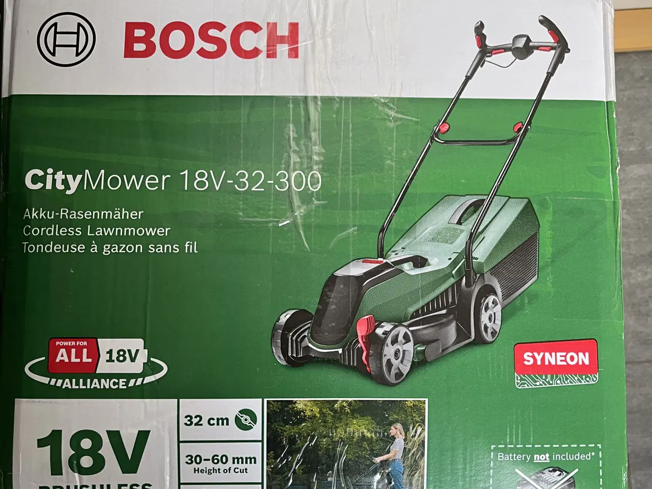 Billede 1 - Bosch plæneklipper
