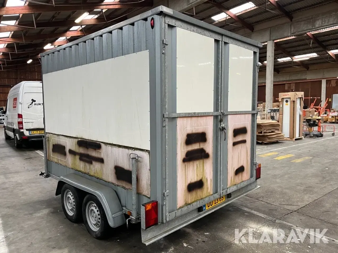 Billede 4 - Lukket trailer Variant 2000kg - med bremser